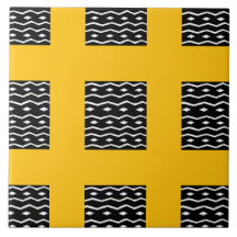 afrikanische Kunst, ethnisches Muster Orange