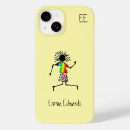 Afrikanische Kunst, Glücksmusik Case-Mate iPhone 14 Hülle