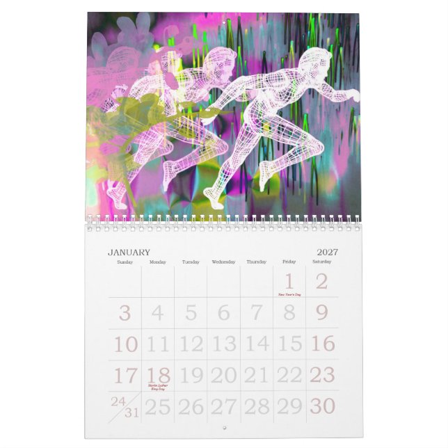 Afrikanische Kunst Kalender (Jan 2027)