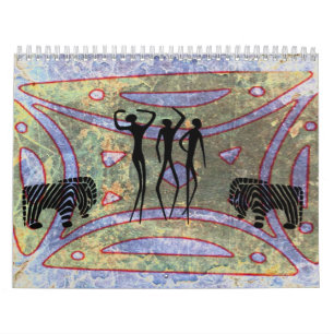 Afrikanische Kunst Kalender