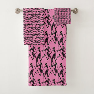 Afrikanische Kunst, Pinky, Traditioneller Tanz (Nd Badhandtuch Set
