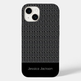 Afrikanische Kunst, Schwarz-Weiß-Muster Case-Mate iPhone 14 Hülle
