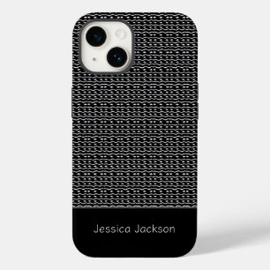 Afrikanische Kunst, Schwarz-Weiß-Muster Case-Mate iPhone 14 Hülle