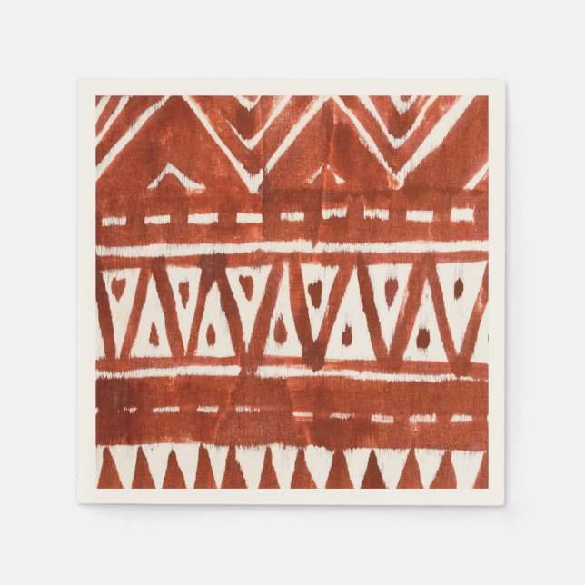 Afrikanische Kunst Serviette (Vorderseite)