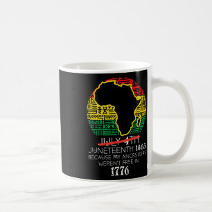 Afrikanische Landkarte 4. Juni 1865 19. Juni Männe Kaffeetasse