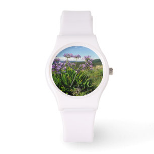 Afrikanische Lilie (Agapanthus praecox), Mossel Ba Armbanduhr