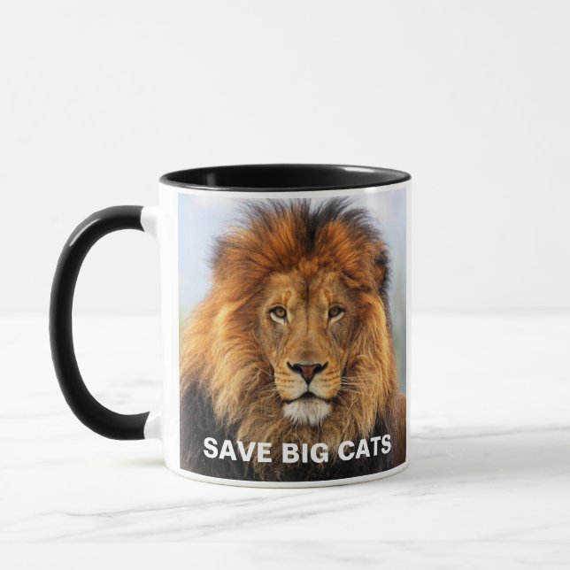 afrikanische Lion 1 Tasse (Links)