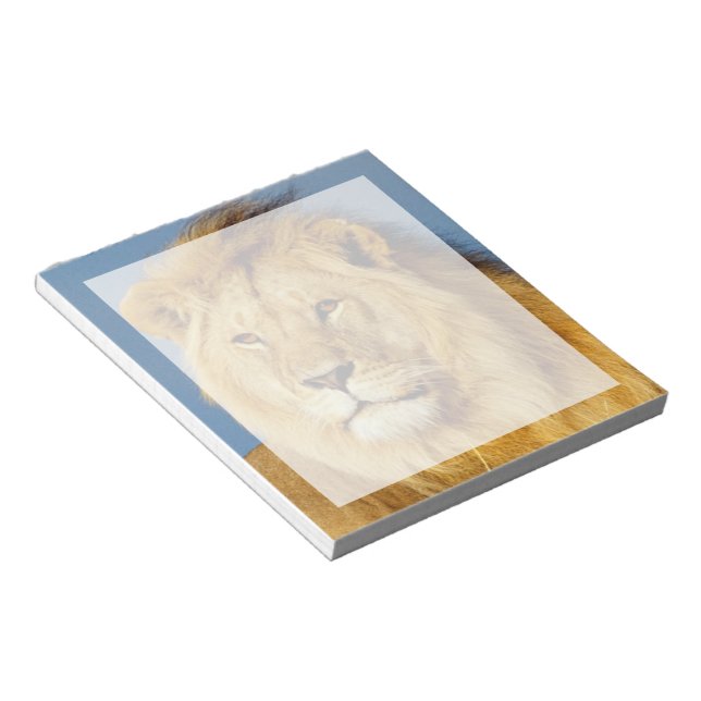 afrikanische Lion 2 Notizblock (angewinkelt)