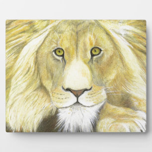 Afrikanische Lion Fotoplatte