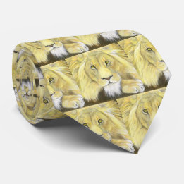 Afrikanische Lion Krawatte
