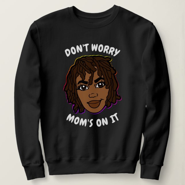 Afrikanische MAMA Sweatshirt (Design vorne)