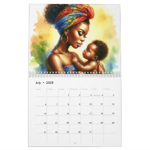 Afrikanische Mamas Kalender
