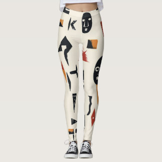 Afrikanische Maske Leggings