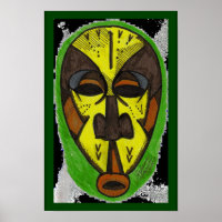 Afrikanische Maske