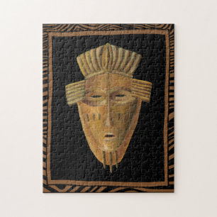 Afrikanische Masken-Malerei von Chariklia Zarris