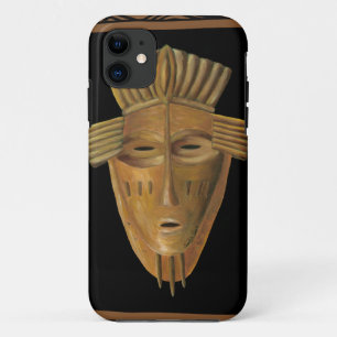 Afrikanische Masken-Malerei von Chariklia Zarris iPhone 11 Hülle