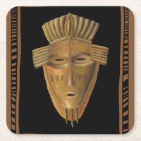 Afrikanische Masken-Malerei von Chariklia Zarris