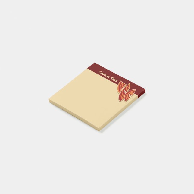 Afrikanische Masken Post-it Klebezettel (angewinkelt)