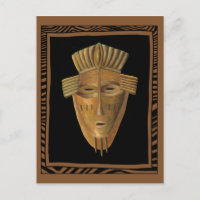 Afrikanische Maskenmalerei von Chariklia Zarris