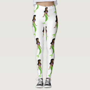 afrikanische Meerjungfrau Leggings