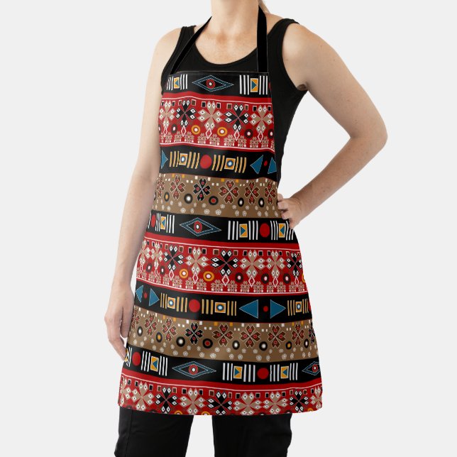 afrikanische Muster, orientalisches Muster Kissen Schürze (InSitu)