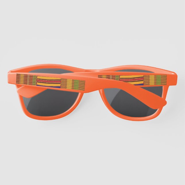 Afrikanische Pattern-Sonnenbrille (Rückseite)
