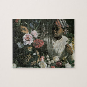 Afrikanische Peonings von Frederic Bazille, Blume