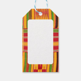 afrikanische Print Geschenkanhänger