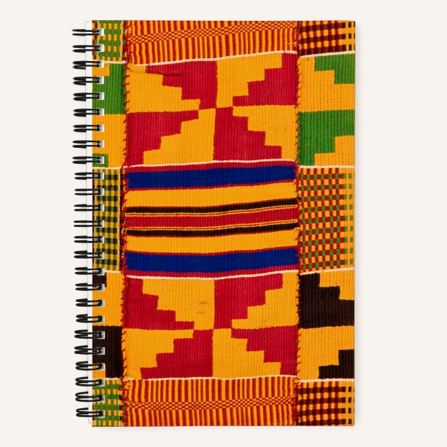 afrikanische Print Notizbuch (Vorderseite)