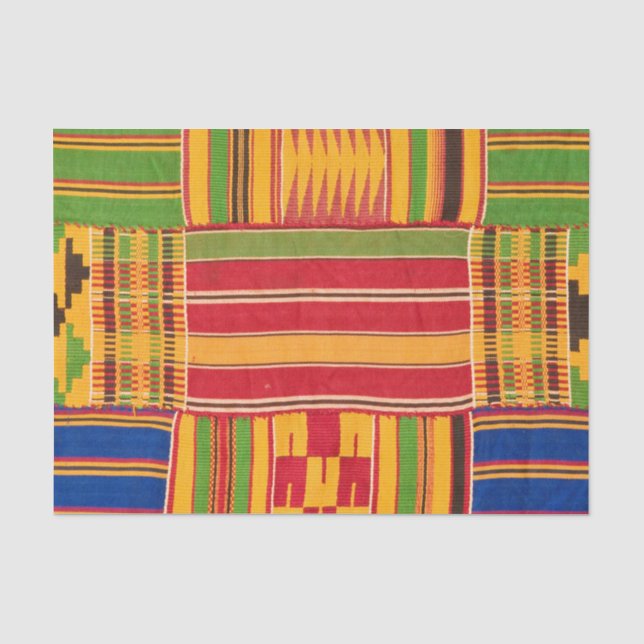 afrikanische Print Seidenpapier (Vorderseite)