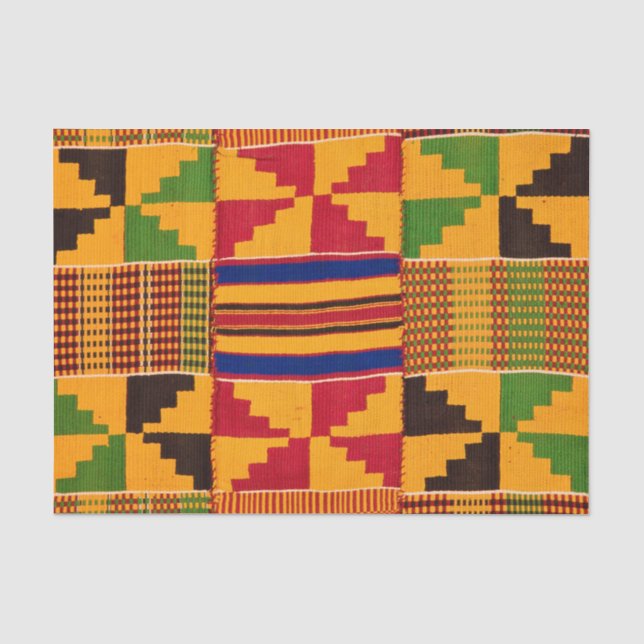 afrikanische Print Seidenpapier (Vorderseite)