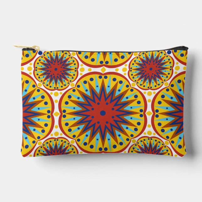 afrikanische Print Zubehörtasche (Vorderseite)