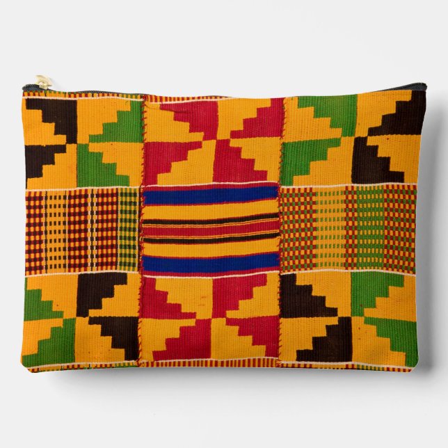 afrikanische Print Zubehörtasche (Vorderseite)
