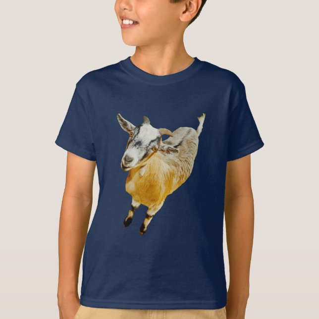 Afrikanische Pygmäenziege T-Shirt (Vorderseite)