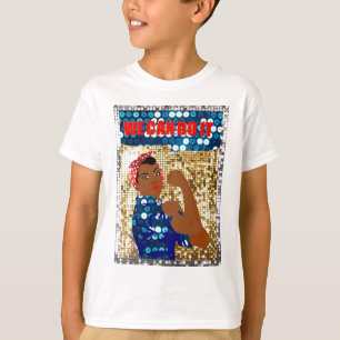 afrikanische Rosie the Riveter T-Shirt
