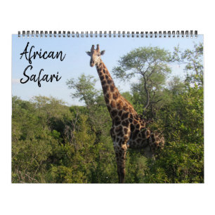 afrikanische Safari groß 2026 Kalender