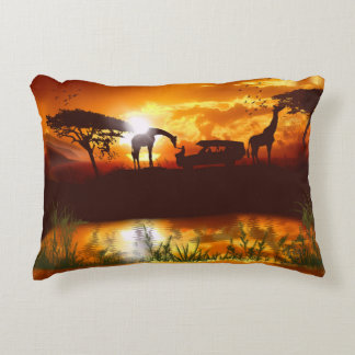 Afrikanische Safari im Dschungel - Pillow Zierkissen
