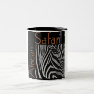 Afrikanische Safari-Tasse Zweifarbige Tasse