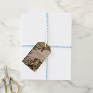 Afrikanische Safari Wildlife - Geschenk Tag Geschenkanhänger