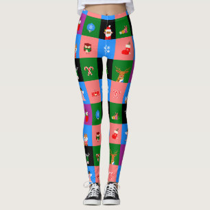 afrikanische Santa-Claus-Leggings Leggings