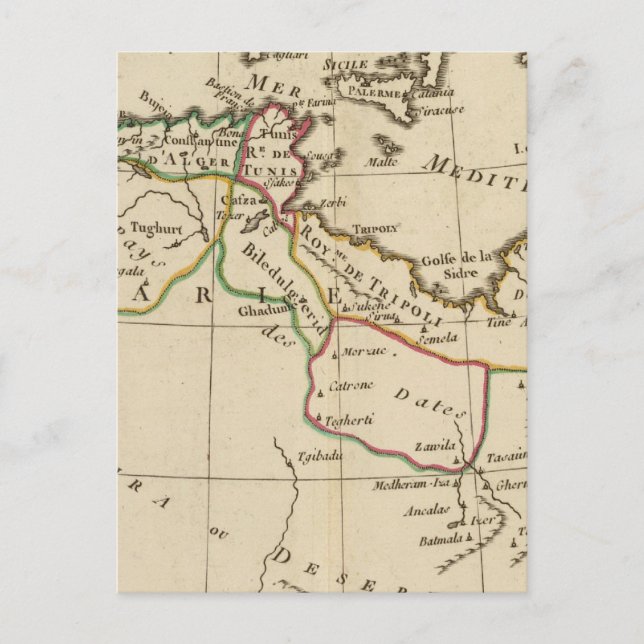 Afrikanische Schule Postkarte (Vorderseite)