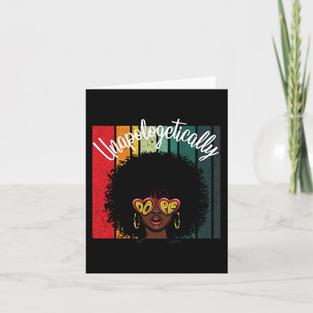 Afrikanische schwarze Frauen in der Rolle des Drog Karte (Vorderseite)