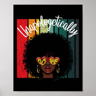 Afrikanische schwarze Frauen in der Rolle des Drog Poster