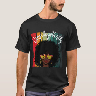 Afrikanische schwarze Frauen in der Rolle des Drog T-Shirt