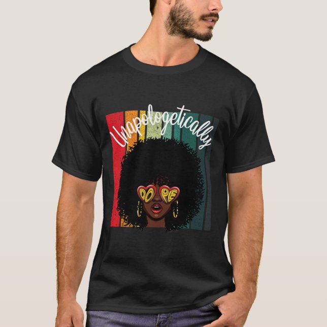 Afrikanische schwarze Frauen in der Rolle des Drog T-Shirt (Vorderseite)