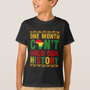 Afrikanische schwarze Geschichte Monat Monat eins T-Shirt