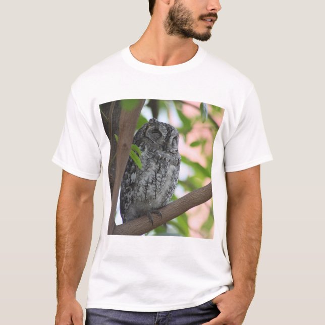 Afrikanische Scops-Eule T-Shirt (Vorderseite)