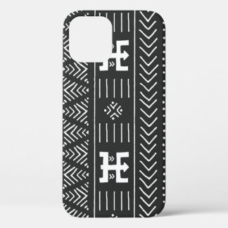 Afrikanische Stammkunst: Geometrisches Schwarz & W Case-Mate iPhone Hülle