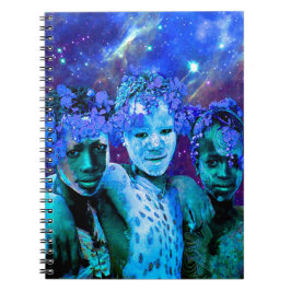 Afrikanische Star Brothers Notizblock