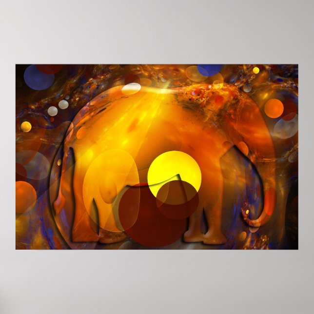 afrikanische Stimmung Poster (Vorne)